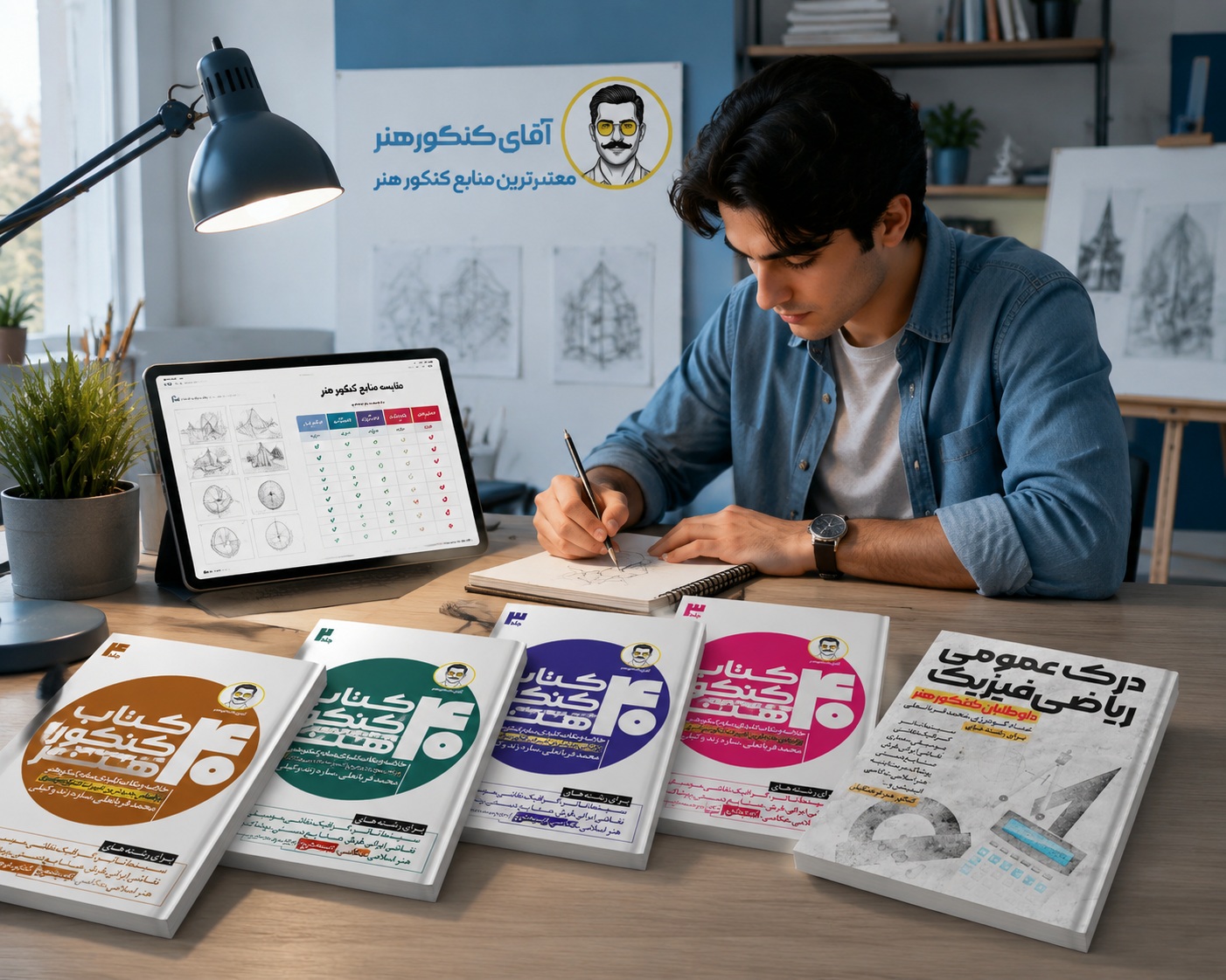 🎨 مسیر موفقیت در کنکور هنر از اینجا شروع می‌شود!